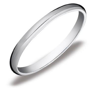 wedding rings 10 k white gold Women 39s 10k White Gold 2mm Traditional 