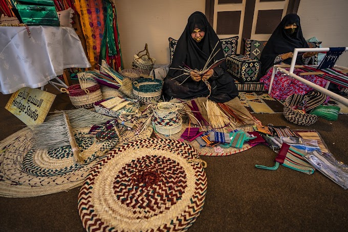Heritage Village at the Sheikh Zayed Festival offers visitors a vivid depiction of the early life of Emirati ancestors