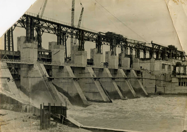 Строительство Дубоссарской ГЭС