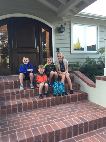 The Riley Family: Happy first day of school!!