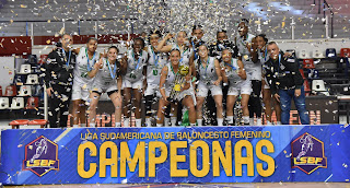 Indeportes Antioquia Campeão da Liga Sudamericana Feminina de Basquetebol de 2023