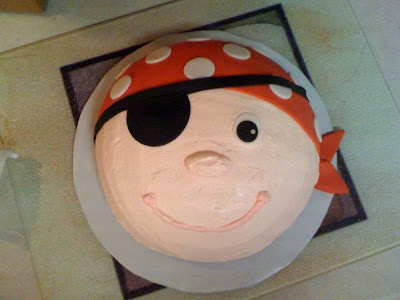 Pirate Birthday Cakes on Butter Kups Cakery  Pirate Boy Smash Cake For A 1st Birthday
