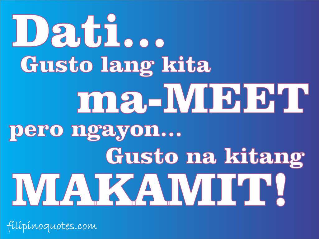 Sweet Love Quotes Him Tagalog