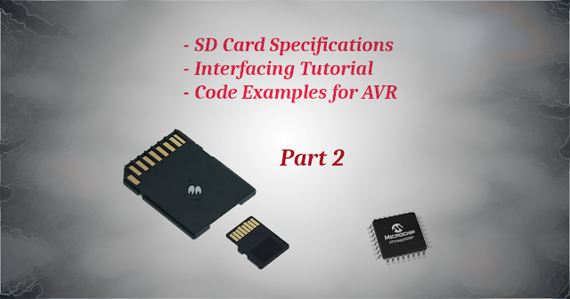 SD card tutorial - Interfacing an SD card with a microcontroller over SPI (part 2 of 2)