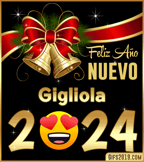 Feliz año nuevo 2024 Gigliola