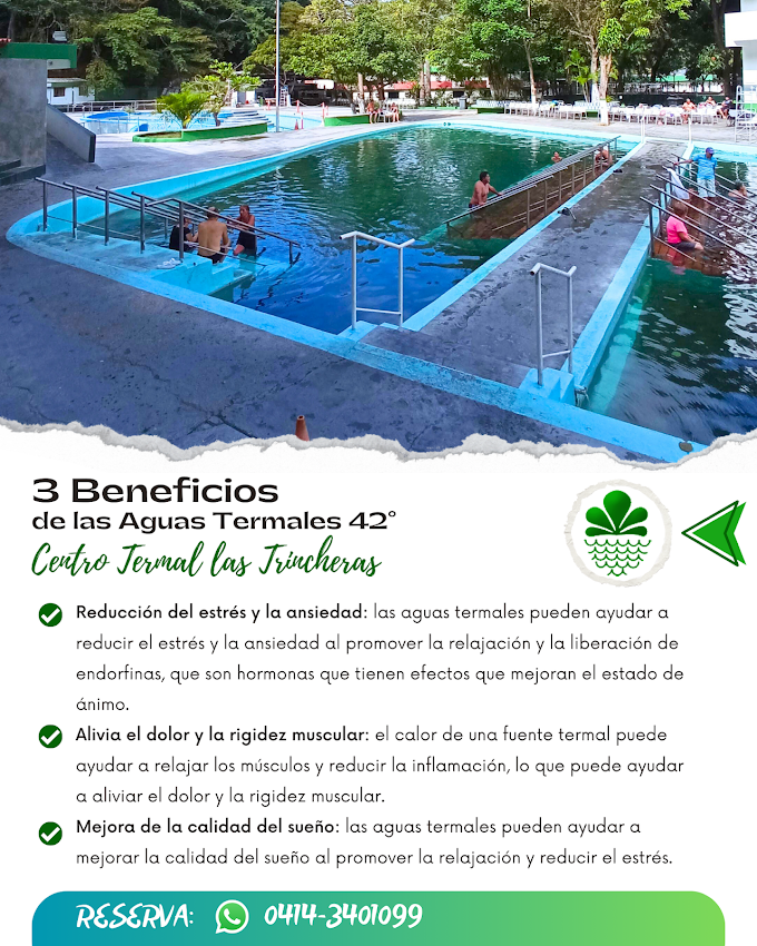 3 Beneficios de las Aguas Termales de 42°