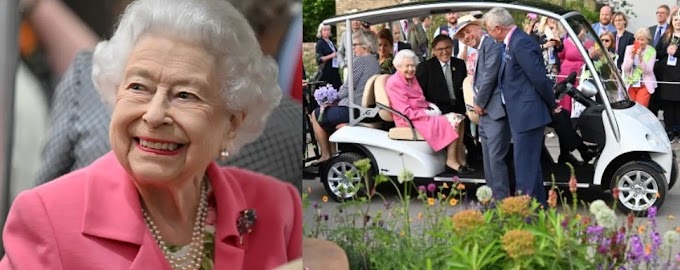 Her Majesty Has a High-Tech Cart To Help Her Get Around