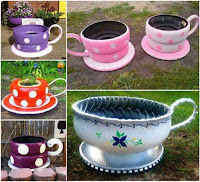 tazas hechas con neumaticos reciclados