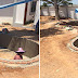 Thác nước sân vườn đẹp – Dự án thi công thác nước lớn tại resort Phan Thiết ( Pattaya)