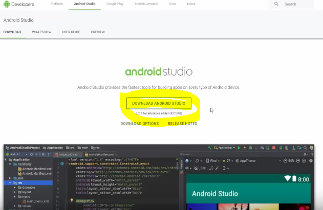 How to download and install Android Studio?