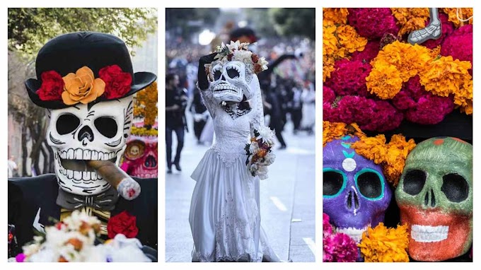 Desfile, Ofrendas, Altares, forman parte de las celebraciones de Día de Muertos en la Ciudad de México 2023