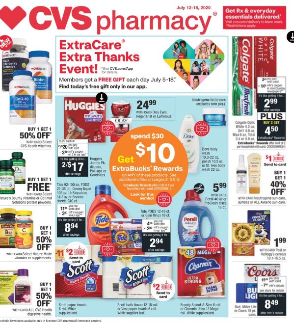 CVS Weekly Ad Preview 7/12-7/18