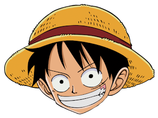 website mau memperlihatkan beberapa gambar format png untuk materi desain Mentahan Gambar Kepala Anime One Piece Png