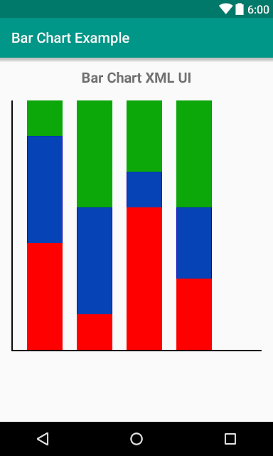 Android Example: How to Make Bar Chart XML UI Design in Android