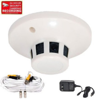 VideoSecu Hidden Color CCD Smoke Detector Style Covert CCTV Home Surveillance Camera review