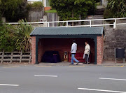 When the council removed the seats from a Wellington bus stop, . (wgtn)