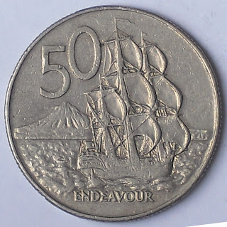 new zealand 50 cent endeavour