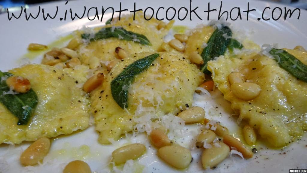 and  Butternut Pinenuts Squash Ravioli to « Sage I squash how Ricotta WANT ravioli with and puree butternut  make for