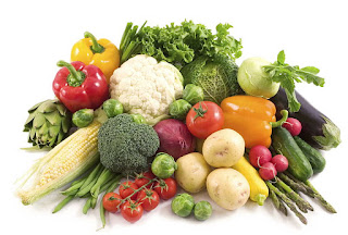 healthy nutrition in vegetables