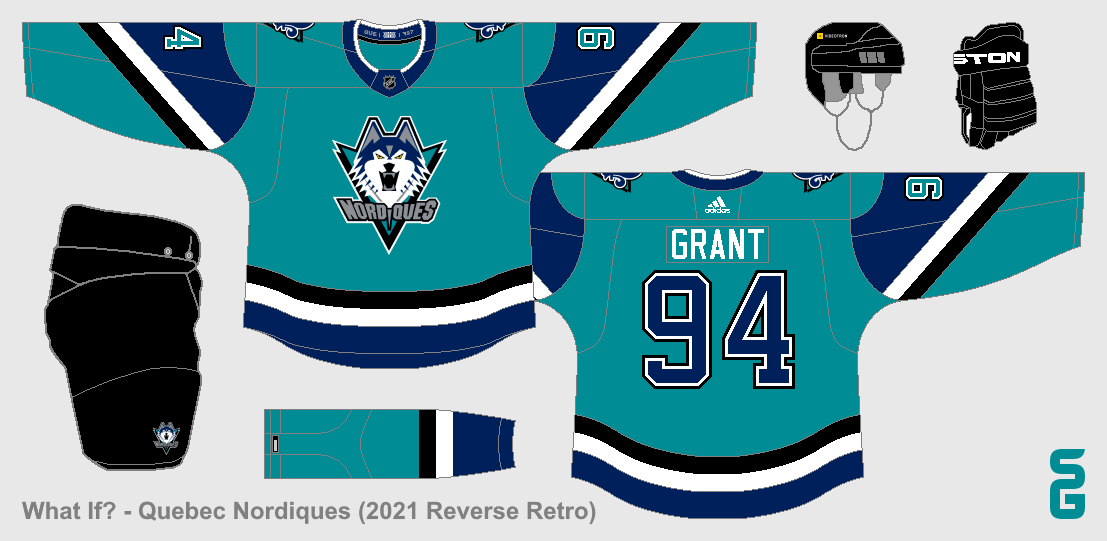 Someone gave the Quebec Nordiques jerseys a makeover and they're pretty  sweet - Article - Bardown