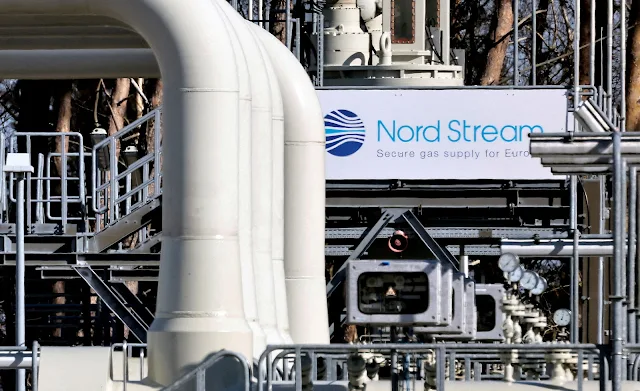 Cover Image Attribute: On March 8, 2022, pipes at the landfall facilities of the "Nord Stream 1" gas pipeline are shown near Lubmin, Germany. Source: REUTERS/Hannibal Hanschke