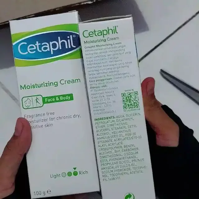 kandungan cetaphil moisturizing cream