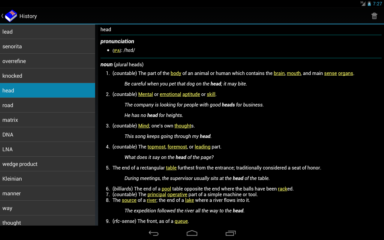 Free Download English Dictionary Offline for Android | Android Mobile ...