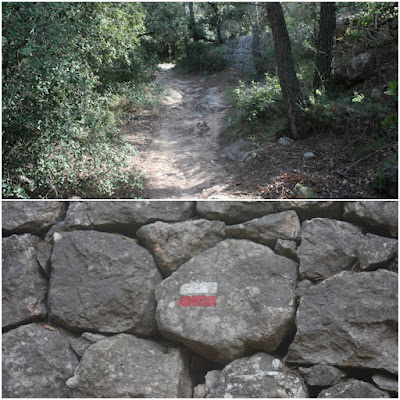GR-7 LA RIBA A CABRA DEL CAMP, sender en direcció a Lilla
