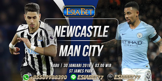 Prediksi Bola Newcastle United vs Manchester City 30 Januari 2019