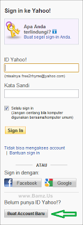 Cara Membuat Email di Yahoo