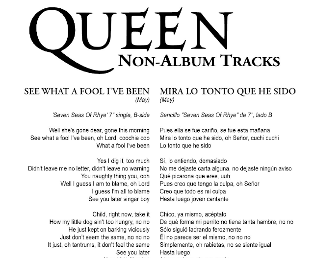 Letras Traducidas - Non-Album Tracks