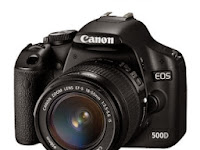 Spesifikasi dan harga kamera canon EOS 500D | Review