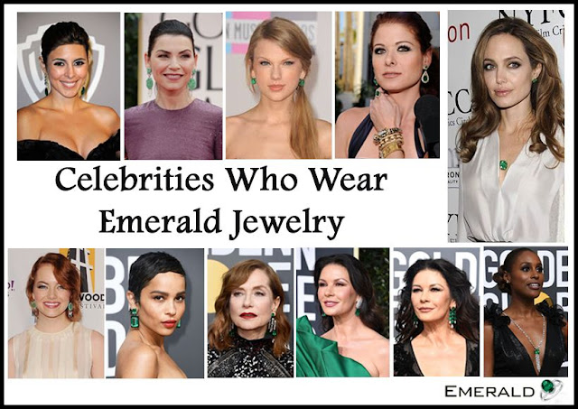 Celebrities Who Wear Emerald Jewelry 