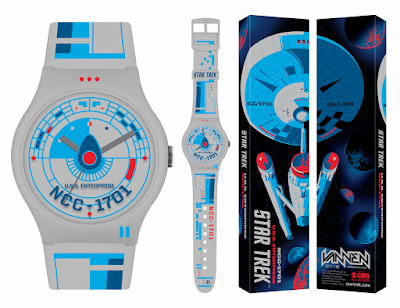 Star Trek U.S.S. Enterprise Vannen Artist Watches by Tom Whalen