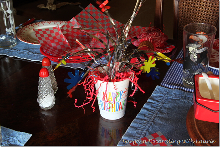 Birthday Tablescape