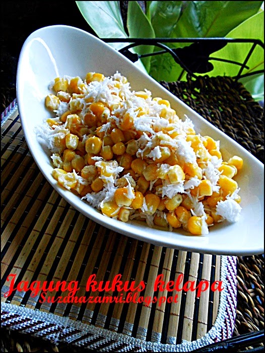 Cooking with soul: JAGUNG KUKUS KELAPA