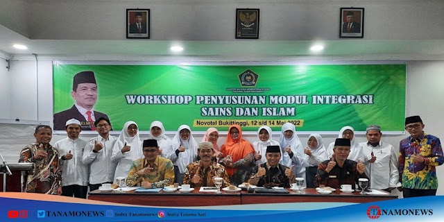 Kemenag Sumbar Buka Workshop Penyusunan Modul Intergrasi Sains dan Islam