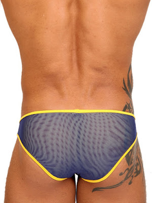 Pistol Pete Prism 2 Layers Mesh Brief Back Cool4Guys