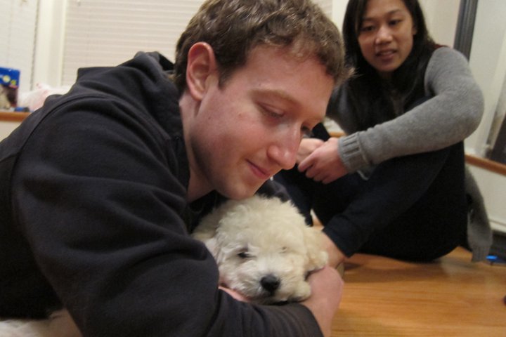 mark zuckerberg priscilla chan pictures. Mark Zuckerberg hugs Beast and