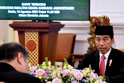 Bahas Kualitas Udara Jabodetabek, Jokowi Instruksikan Penanganan Jangka Pendek hingga Panjang