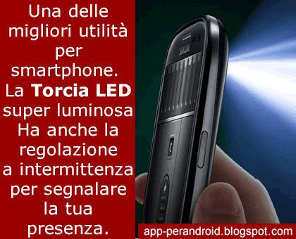 torcia led luminosa