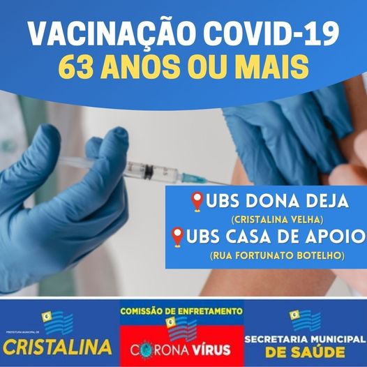 Vacinação COVID-19 em Cristalina