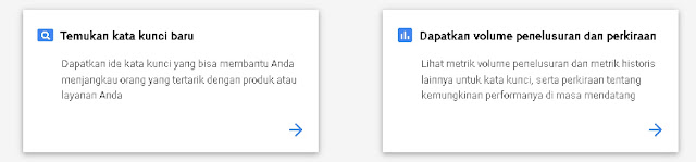 Cara mencari Kata Kunci di Google Keyword Planner