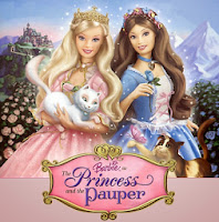 Mewarnai Barbie Princess And The Pauper