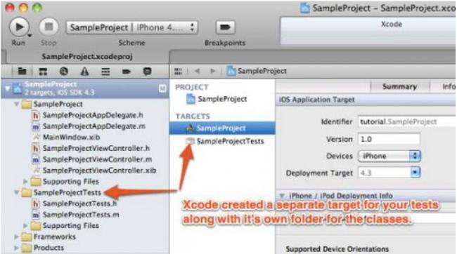 Unit Testing in 4 iPhone