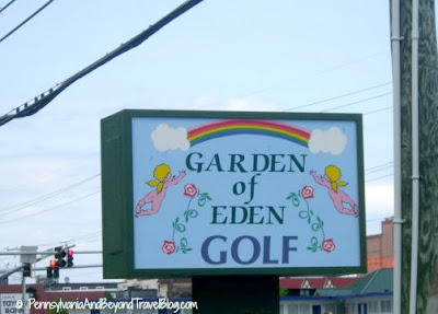 Garden of Eden Mini Golf in Ocean City Maryland