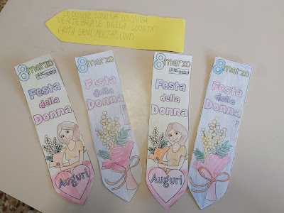 "Festa della donna" - classe II C  scuola primaria  - Ambrosini