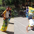 Student shows incredible moves on classic game sack race won first place