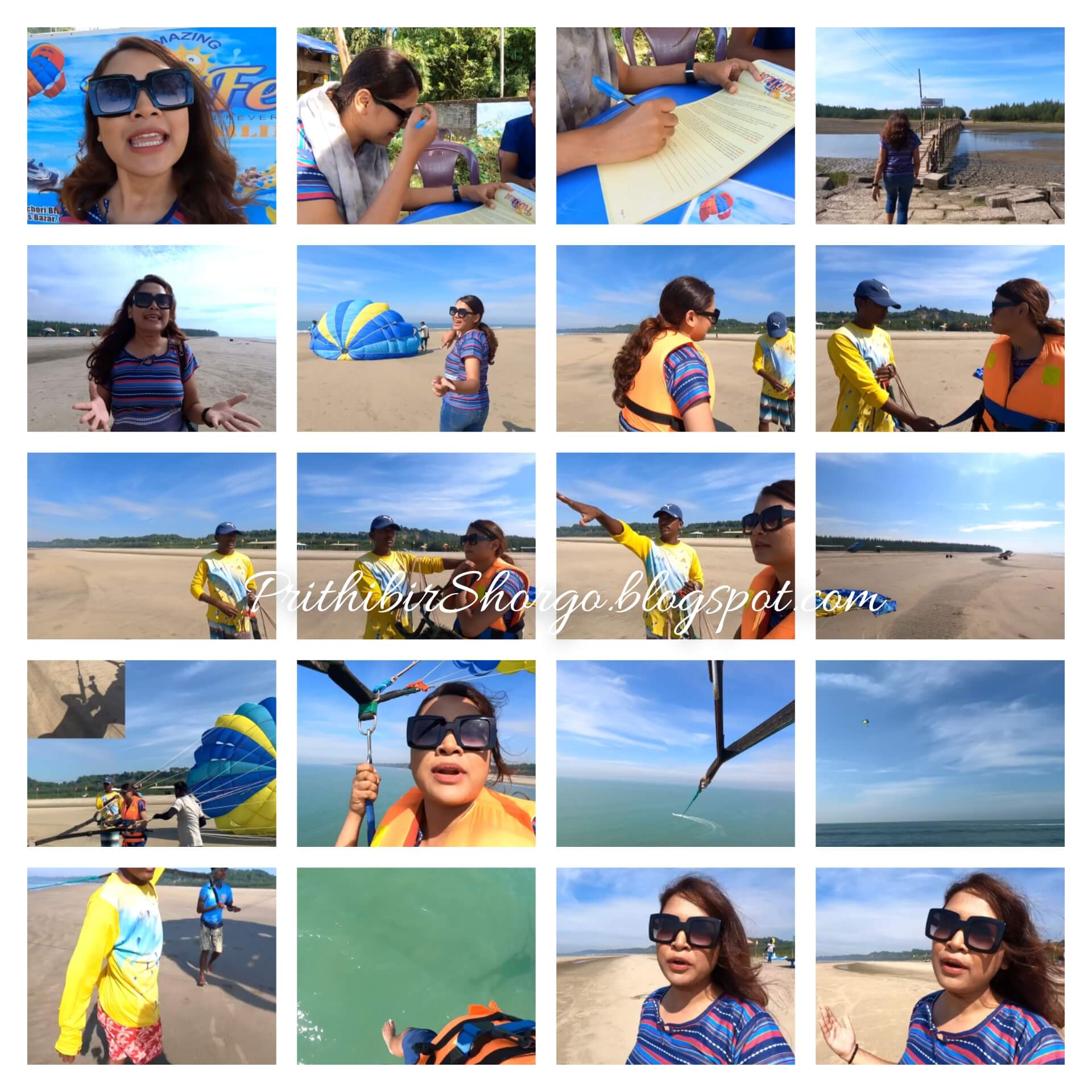 Parasailing in Cox's Bazar Video Screenshots