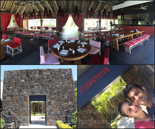 Chopsticks, Chinese restaurant, Long Beach Resort, Mauritius, Indian Travel Blog, food blogger